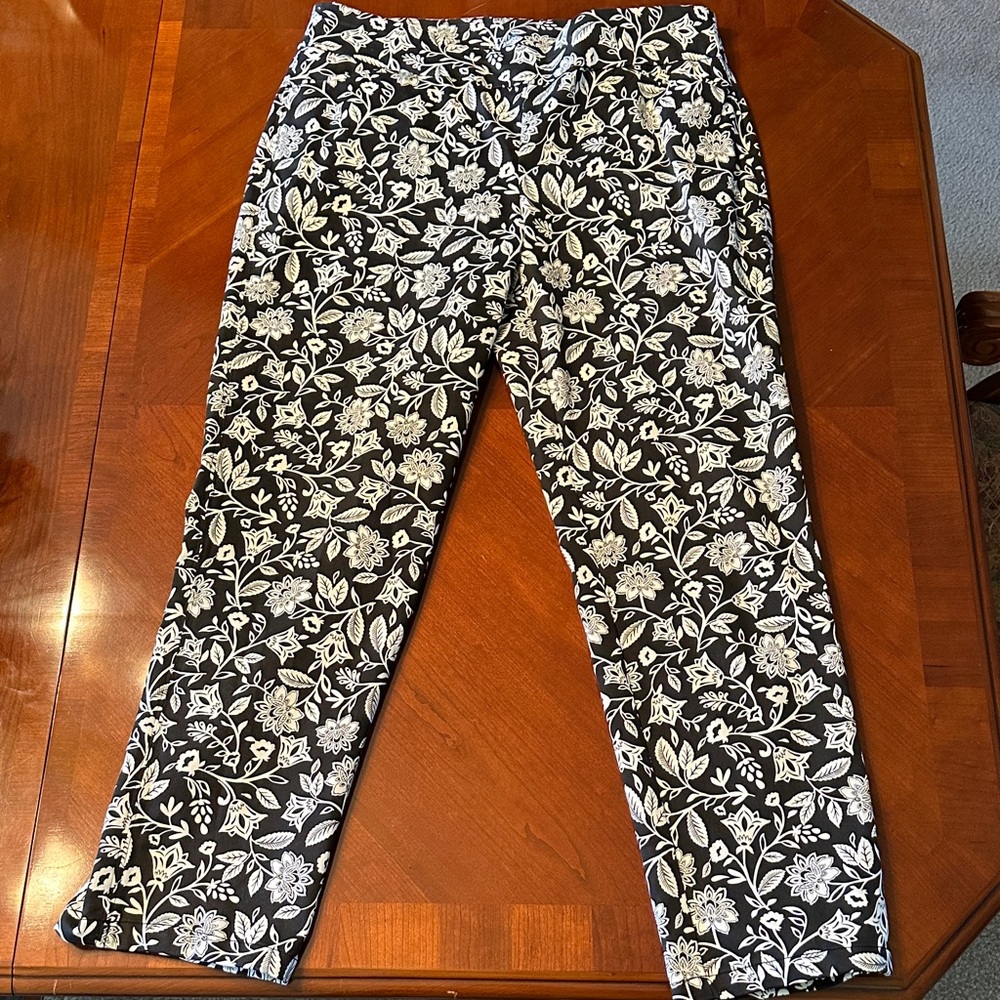 Croft & Barrow floral pants